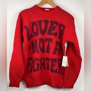 Mother baby alpaca & wool blend sweater XS